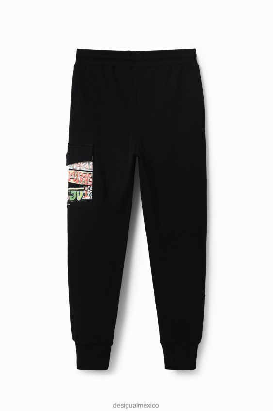 Desigual chico joggers de mickey mouse de disney VZ26R01883 ropa