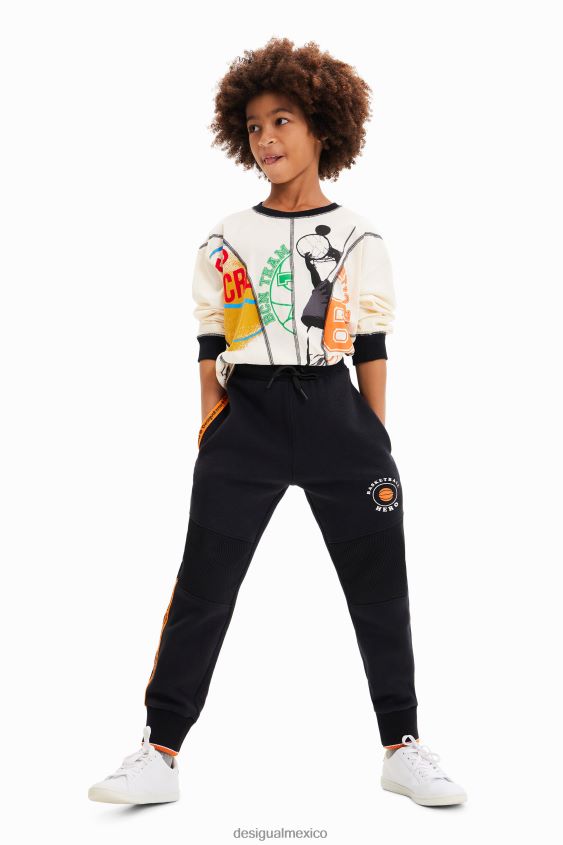 Desigual chico pantalon jogger deportivo VZ26R01877 ropa