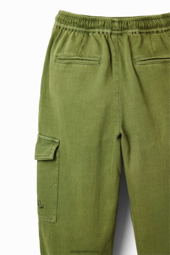 Desigual chico pantalones con bolsillo cargo VZ26R01784 ropa