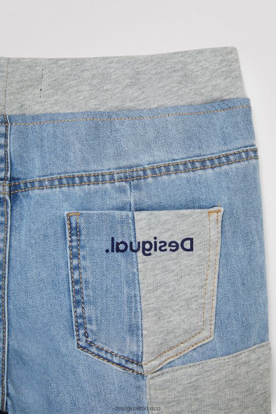 Desigual chico pantalones cortos híbridos de pescado VZ26R01757 ropa