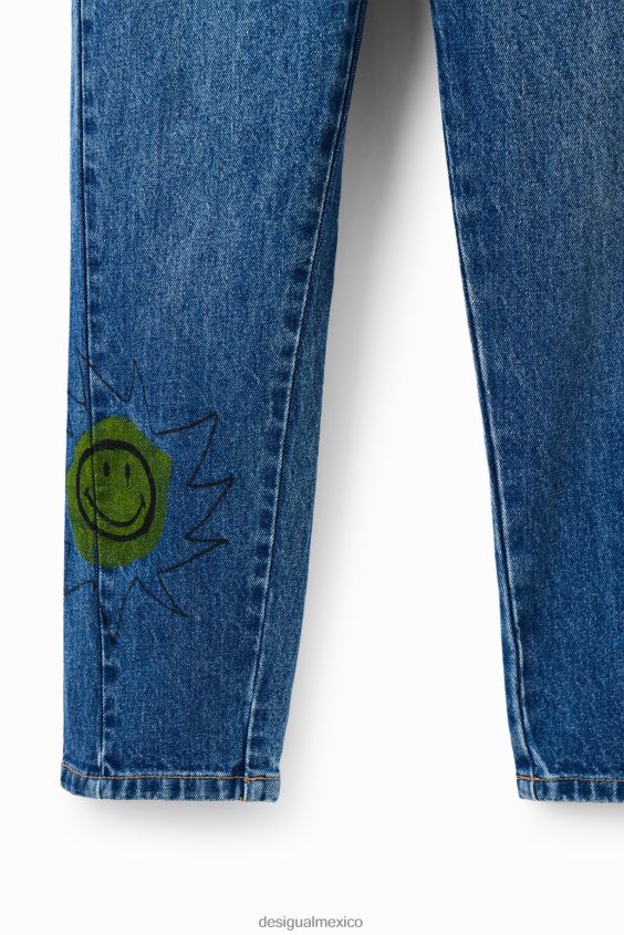 Desigual chico vaqueros sonrientes VZ26R01848 ropa