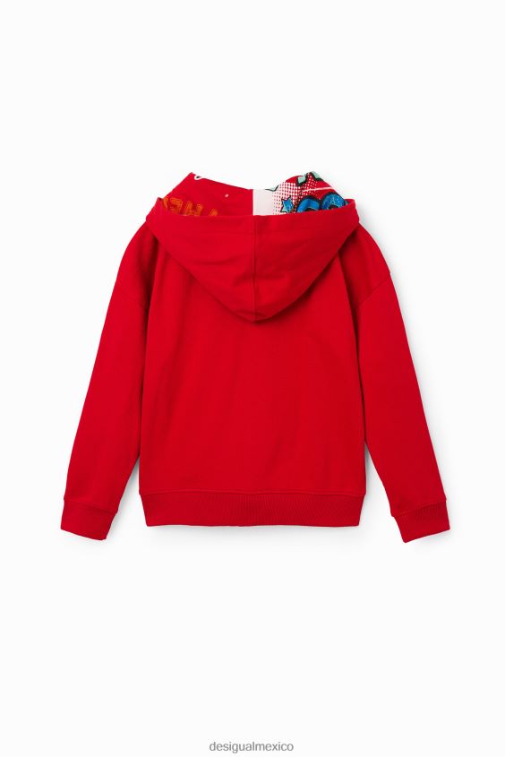 Desigual chico sudadera con capucha de bugs bunny VZ26R01785 ropa