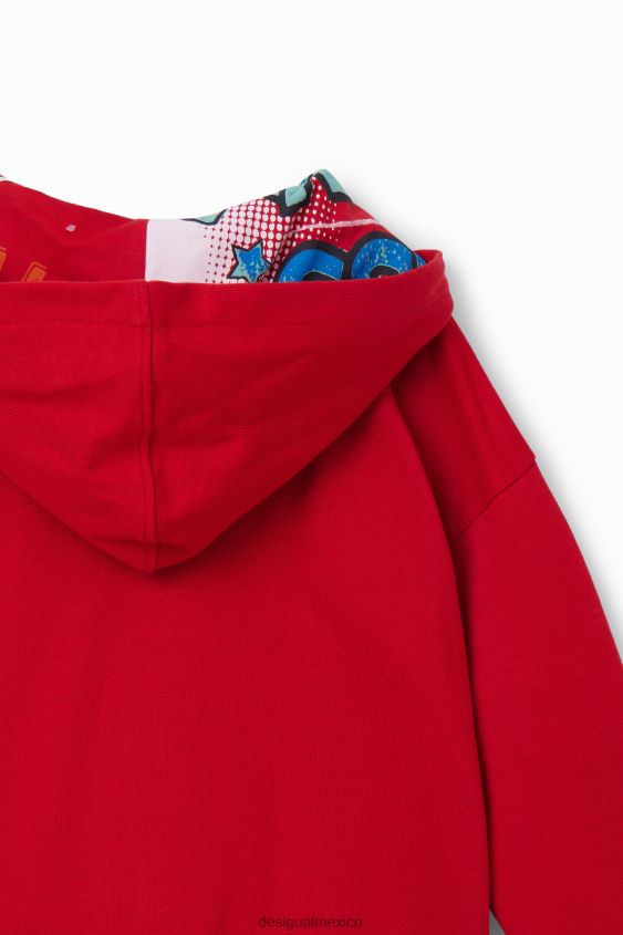 Desigual chico sudadera con capucha de bugs bunny VZ26R01785 ropa