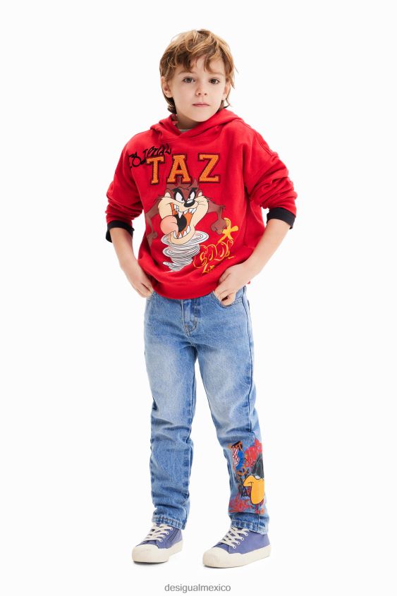 Desigual chico sudadera con capucha de looney tunes VZ26R01726 ropa
