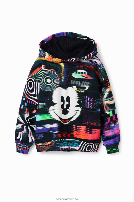 Desigual chico sudadera con capucha de mickey mouse VZ26R01700 ropa
