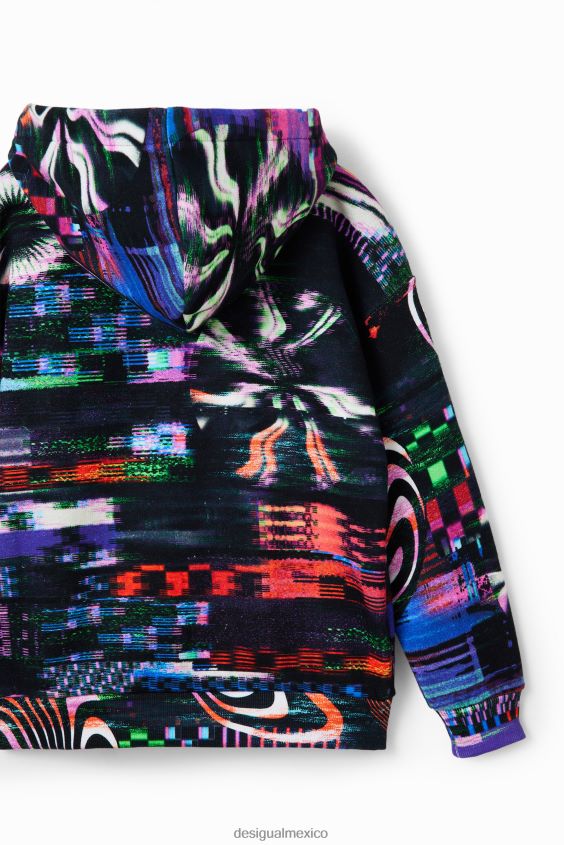 Desigual chico sudadera con capucha de mickey mouse VZ26R01700 ropa