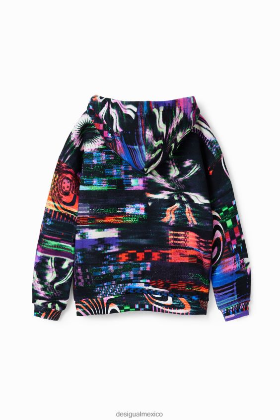 Desigual chico sudadera con capucha de mickey mouse VZ26R01700 ropa
