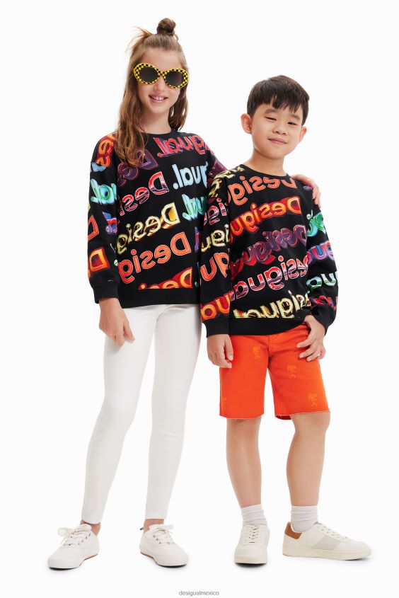 Desigual chico sudadera con logo 3d VZ26R01866 ropa