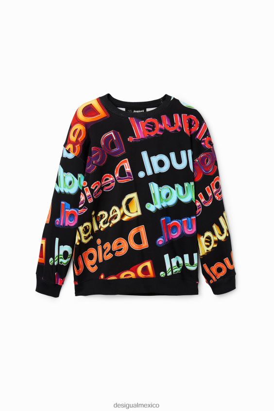 Desigual chico sudadera con logo 3d VZ26R01866 ropa