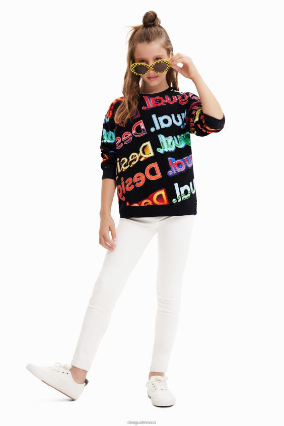 Desigual chico sudadera con logo 3d VZ26R01866 ropa