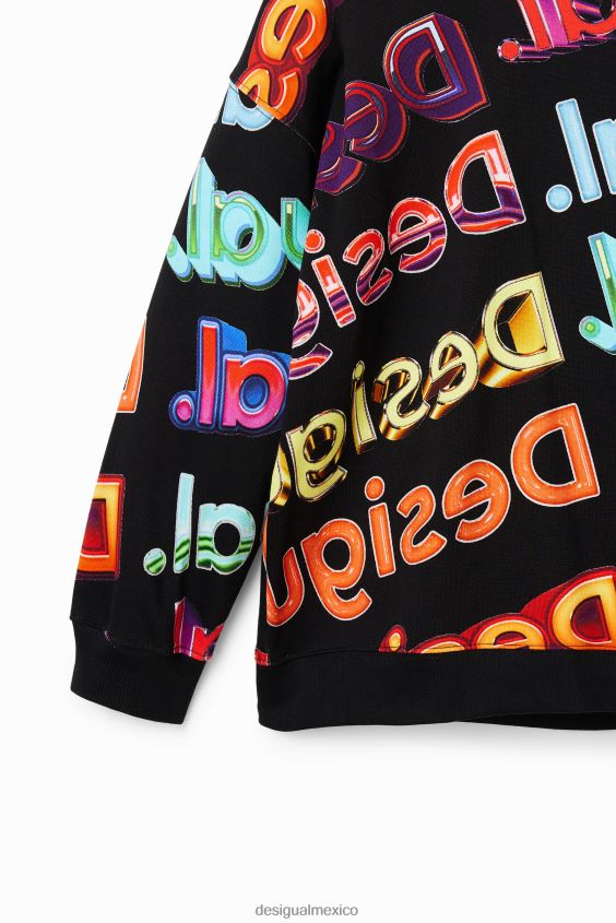 Desigual chico sudadera con logo 3d VZ26R01866 ropa