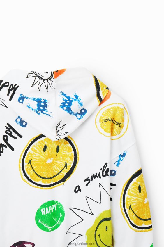 Desigual chico sudadera extragrande con smiley VZ26R01864 ropa