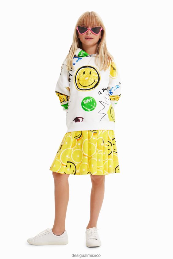 Desigual chico sudadera extragrande con smiley VZ26R01864 ropa